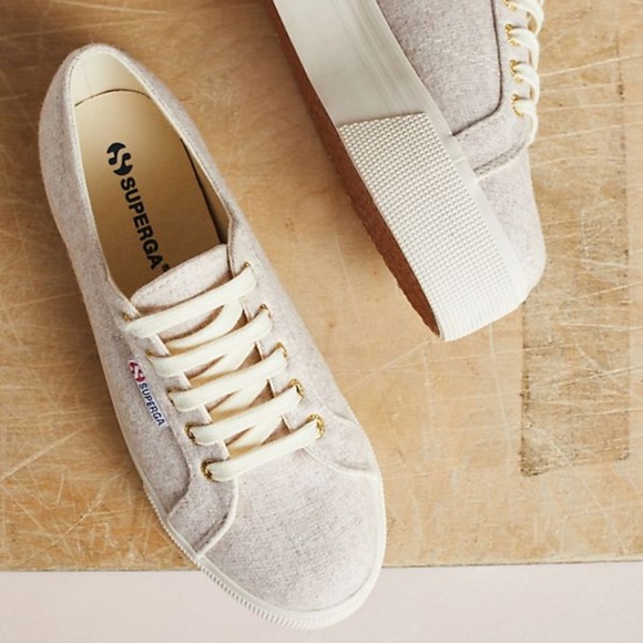 NWT SUPERGA PLATFORM SNEAKERS - Picture 3 of 4